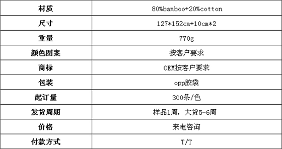 休閑毯 沙發毯 竹纖維毯